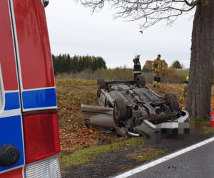 Wypadek na drodze krajowej nr 20