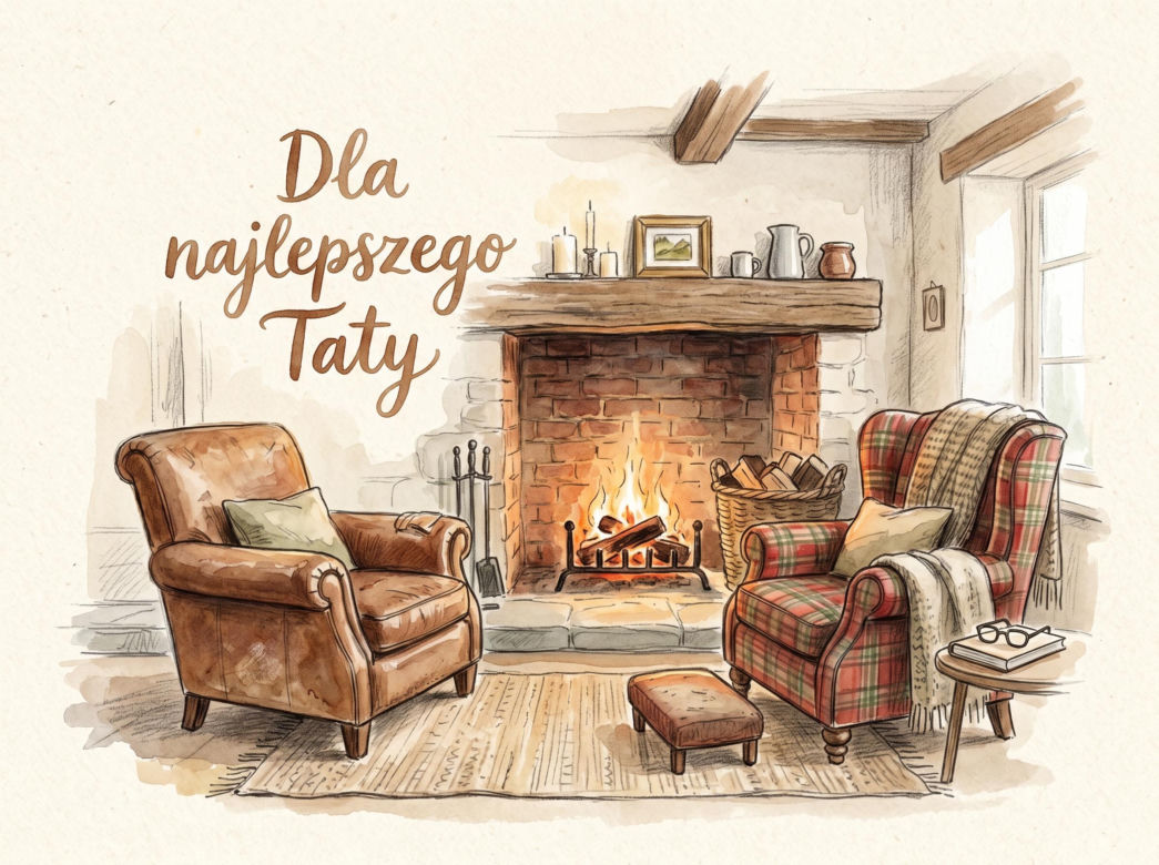 Kartka z życzeniami na Dzień Ojca