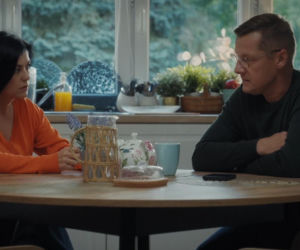 M jak miłość odc. 1918. Piotrek (Marcin Mroczek), Kinga (Katarzyna Cichopek)