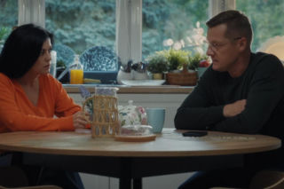 M jak miłość odc. 1918. Piotrek (Marcin Mroczek), Kinga (Katarzyna Cichopek)