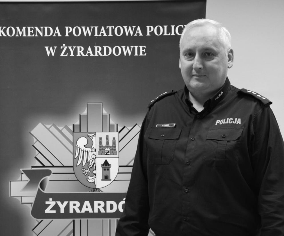 Nie żyje komendant policji z Mazowsza. Jego śmierć wstrząsnęła środowiskiem