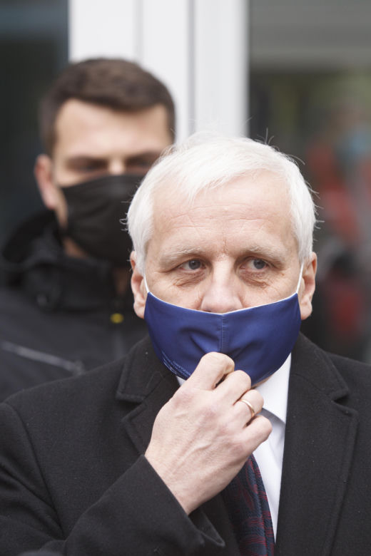 Otwarcie szpitala tymczasowego w Wałbrzychu