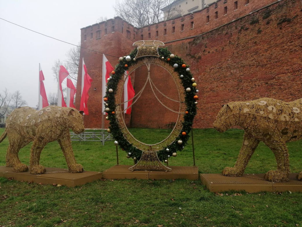 Świąteczne dekoracje w Krakowie