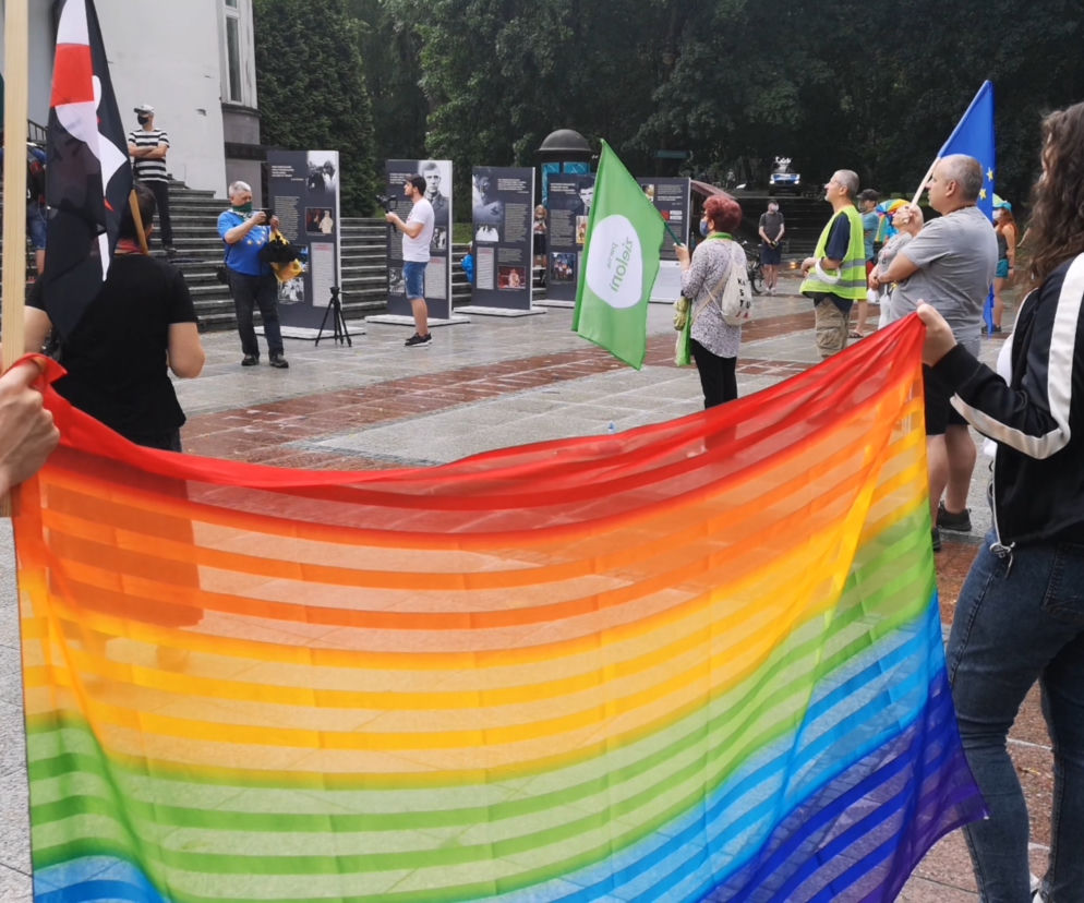 LGBT+ akcja poparcia w Białymstoku