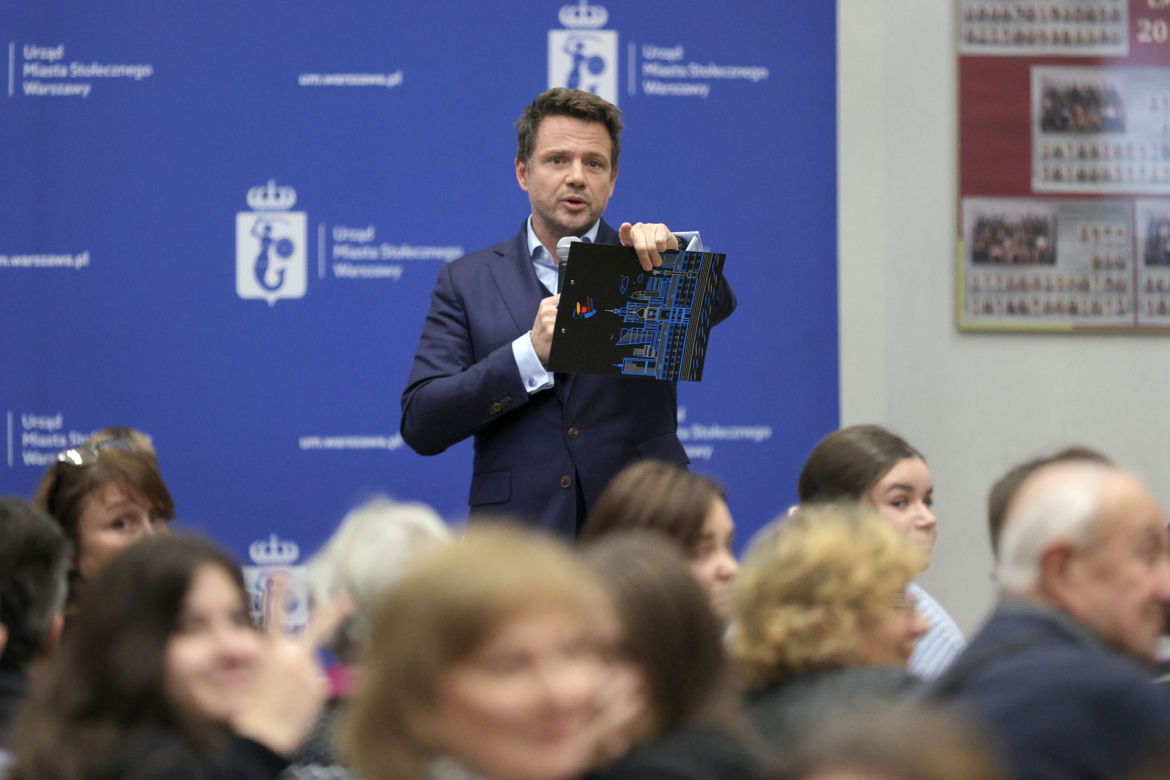 Rafał Trzaskowski odwiedził Wesołą