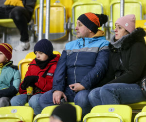 GKS Katowice - Widzew Łódź, zdjęcia kibiców z meczu 20. kolejki PKO BP Ekstraklasy