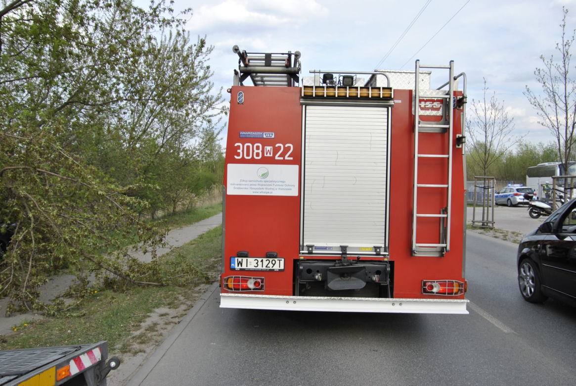 Wypadek na ul. Kadetów