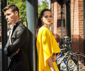 Barwy szczęścia odc. 1411. Darek Janicki (Andrzej Niemyt), Roma (Sylwia Madejska)