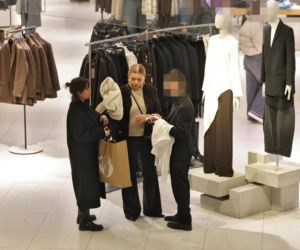 Małgorzata Ostrowska-Królikowska na zakupach