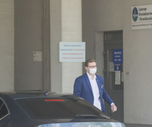 Minister Michał Woś oddał krew dla chorych