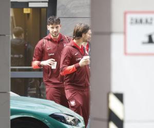 Reprezentacja Polski przed meczem ze Szwecją