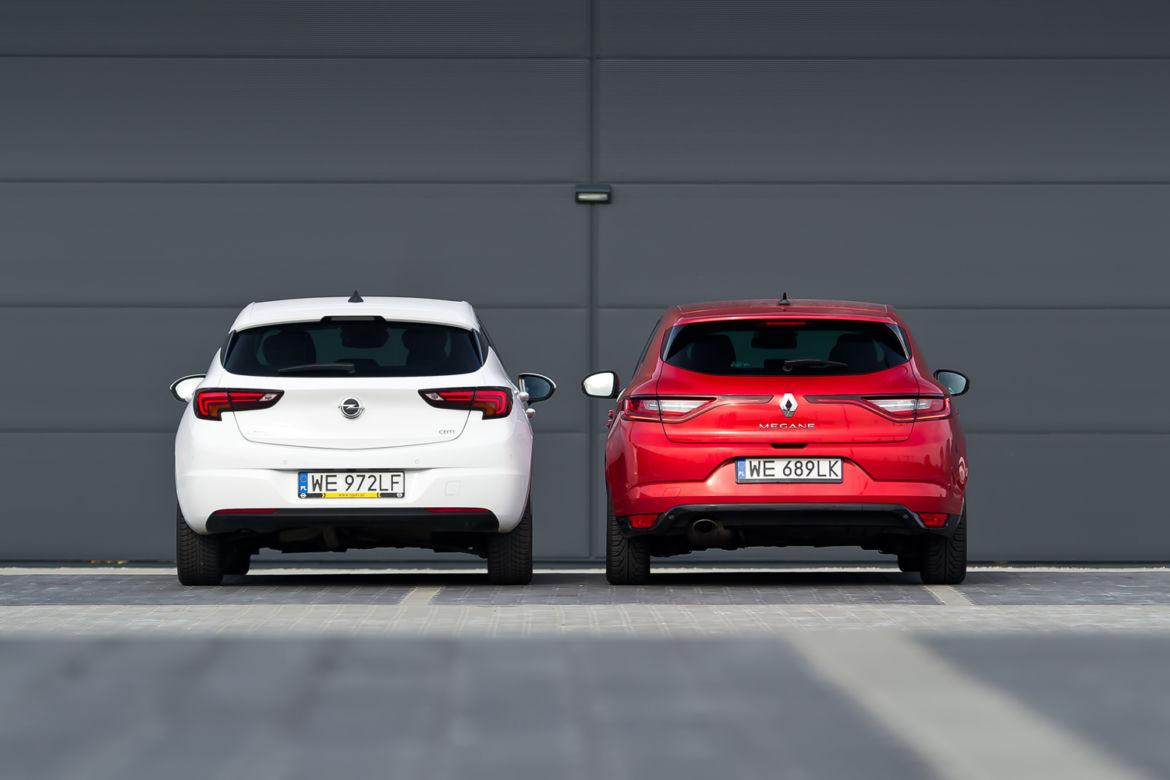 Opel Astra 1.6 CDTi Elite, Renault Megane 1.2 TCe Bose 