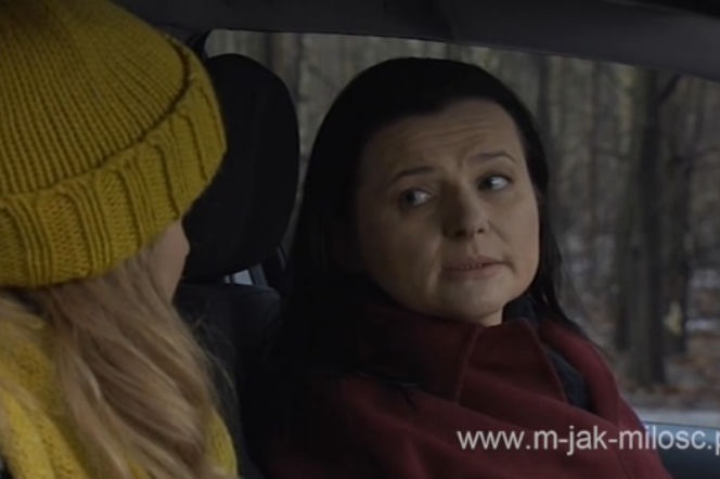 M jak miłość odc. 1218. Teresa Zarzycka - matka Franka (Jowita Budnik), Natalka (Marcjanna Lelek)
