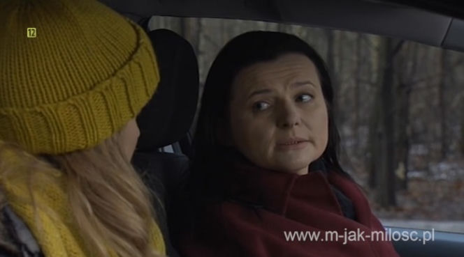 M jak miłość odc. 1218. Teresa Zarzycka - matka Franka (Jowita Budnik), Natalka (Marcjanna Lelek)