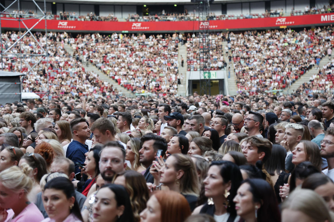 Koncert Jennifer Lopez w Warszawie (25.07.2025) - część pierwsza. Organizatorem koncertu jest Prestige MJM