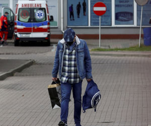 Michał Kamiński z żoną Anną