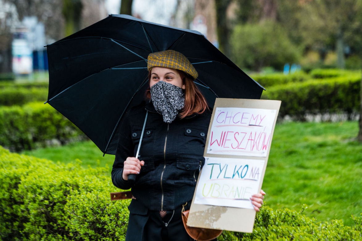 Strajk kobiet w Trójmieście. Awantura w centrum Gdańska