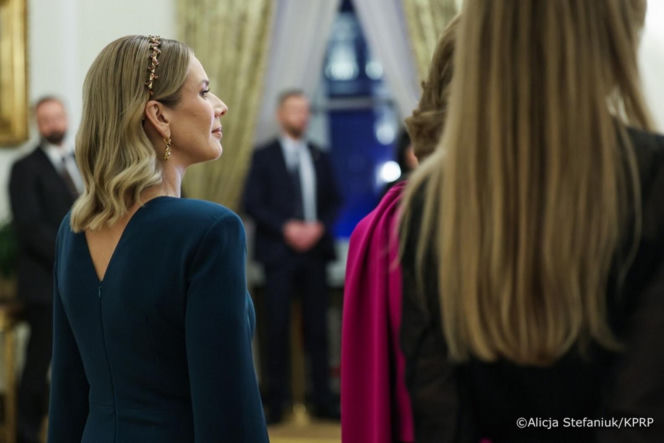 Marta Nawrocka zainspirowała się księżną Kate