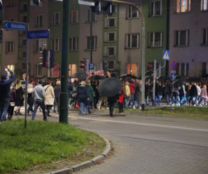 Protest kobiet w Sosnowcu