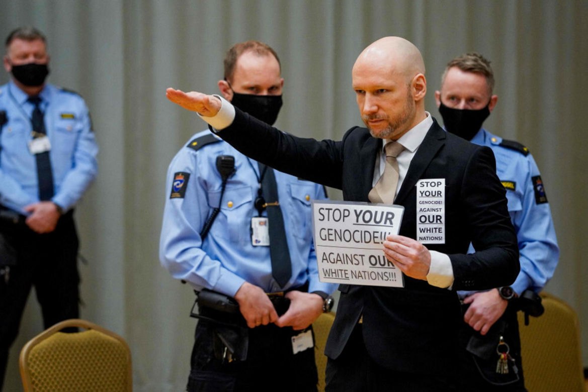 Rocznica zamachów Oslo 2011 Anders Breivik