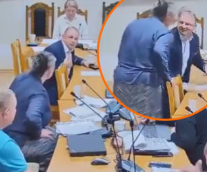 Skandaliczne sceny w Jonkowie. Radna wpadła w szał. Nie drzyj ryja!