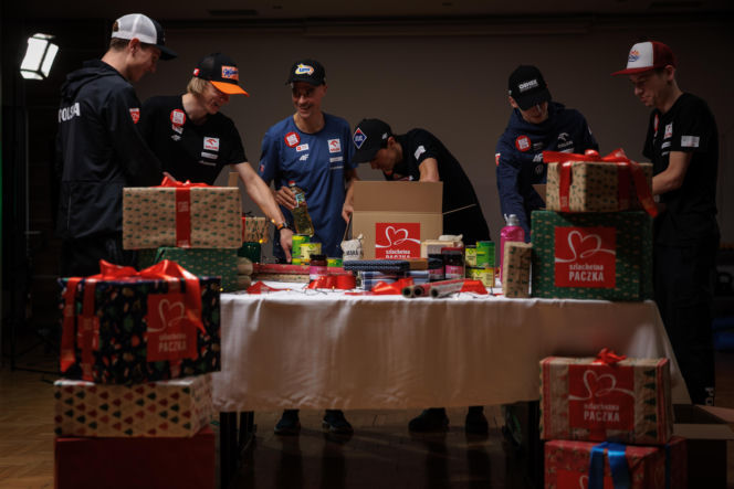 Polscy skoczkowie i "Szlachetna Paczka"