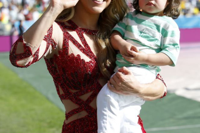 Shakira z dzieckiem
