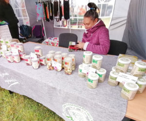 Pomarańczowi rowerzyści najechali zamek w Szymbarku