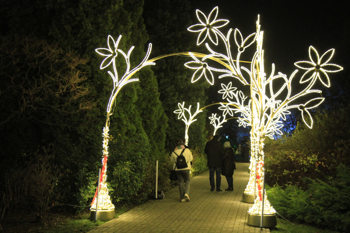 Park iluminacji „Tajemniczy Ogród” w Lublinie