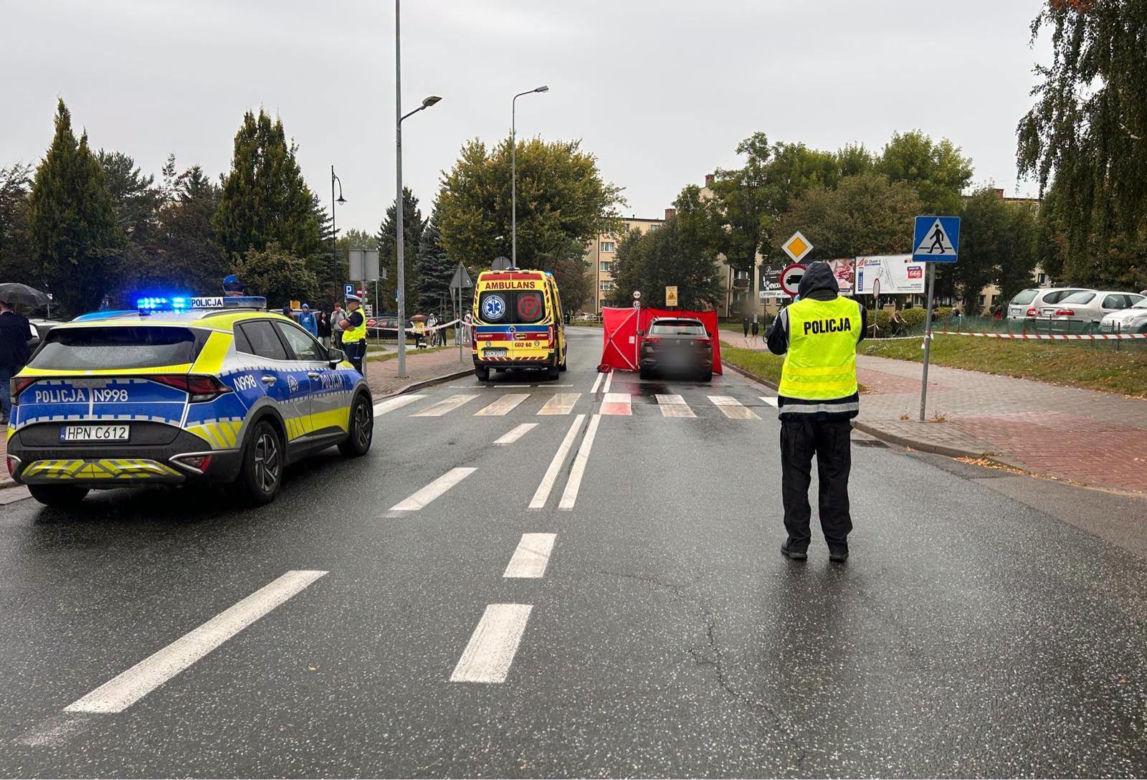 Tragiczny wypadek na przejściu dla pieszych! 57-latka zmarła mimo reanimacji