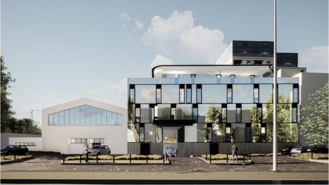 Belwederska 16 w Warszawie - wizualizacja