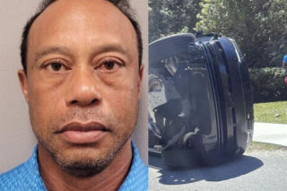 Legendarny golfista Tiger Woods aresztowany po wypadku samochodowym! ZDJĘCIA z wypadku!