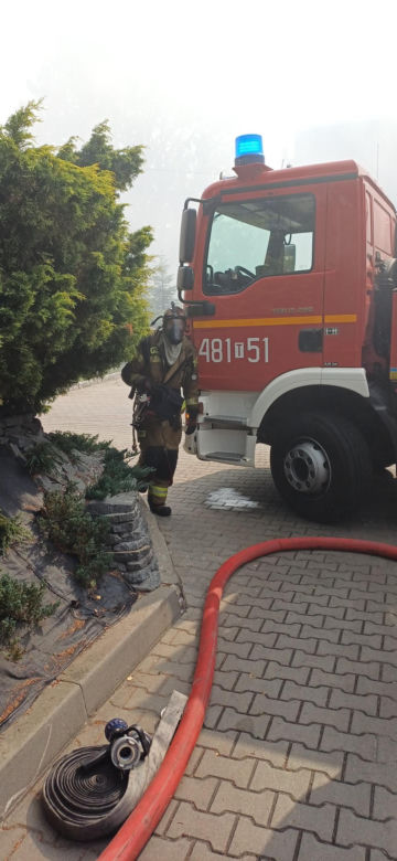 Pożar hotelu Senator w Starachowicach