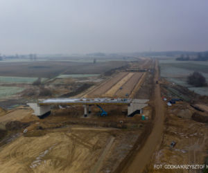 Budowa S7 na trasie Napierki - Płońsk. Zobacz postępy prac [GALERIA]
