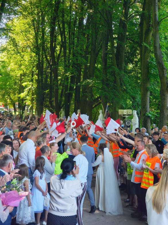 Wzruszający ślub podczas Pielgrzymki Lubelskiej 2025