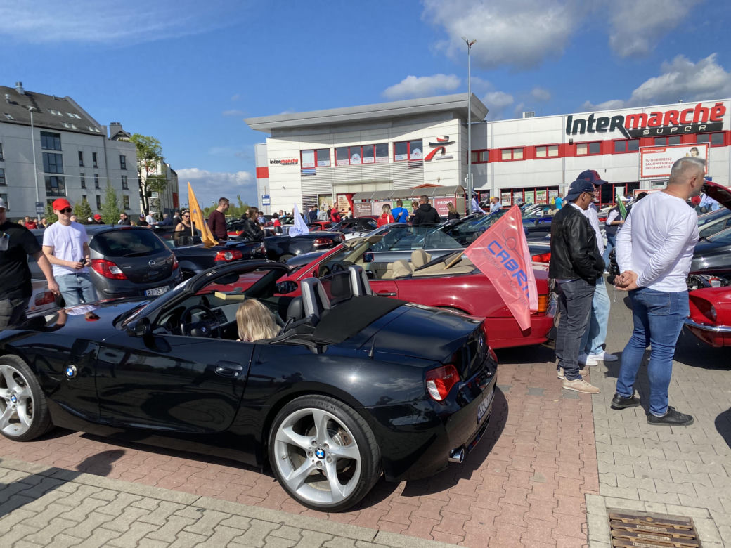 Start sezonu Cabrio Warmia&Mazury 2025 - Śniadanie z Intermarche Olsztyn 