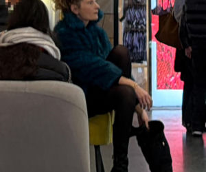 Agata Buzek na zakupach