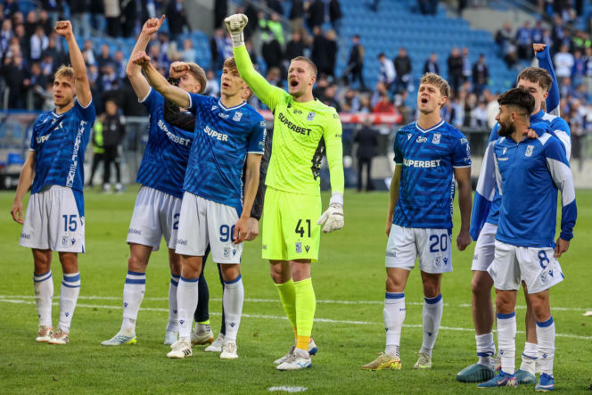 Lech Poznań - Legia Warszawa: Zdjęcia kibiców i zawodników z meczu 30. kolejki PKO BP Ekstraklasy