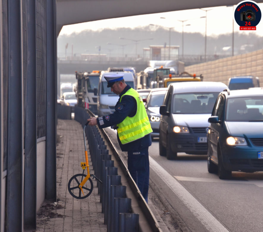  Tragiczny wypadek na S8. Chciała pomóc, straciła nogę