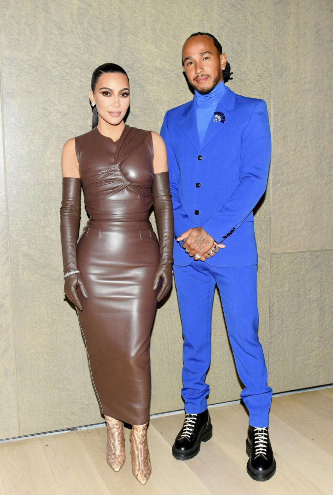 Kim Kardashian Lewis Hamilton