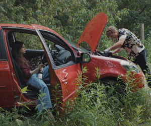 M jak miłość, odcinek 1894. Basia (Karina Woźniak), Kacper (Bartosz Ziewiec)