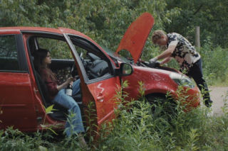 M jak miłość, odcinek 1894. Basia (Karina Woźniak), Kacper (Bartosz Ziewiec)