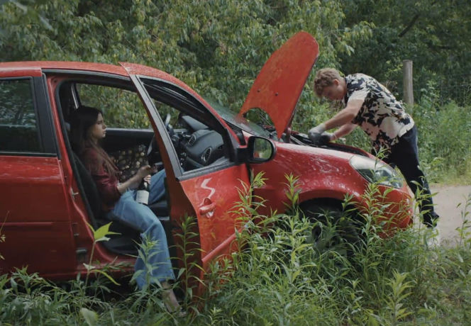 M jak miłość, odcinek 1894. Basia (Karina Woźniak), Kacper (Bartosz Ziewiec)