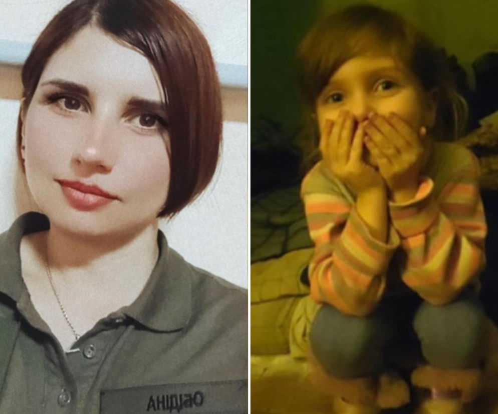4-letnia Alisa i jej mama