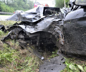 Mieszkaniec Mikołowa rozbił BMW serii 3 Gran Coupe