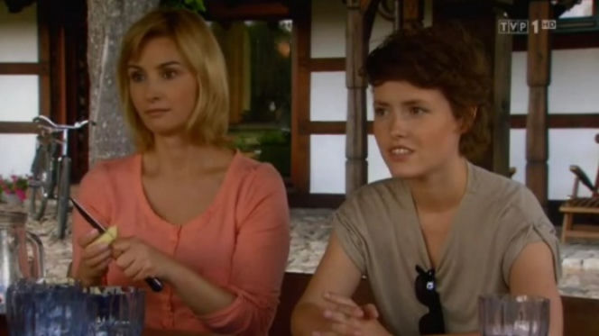 NAD ROZLEWISKIEM odc. 8. Małgosia (Joanna Brodzik), Marysia (Olga Frycz)