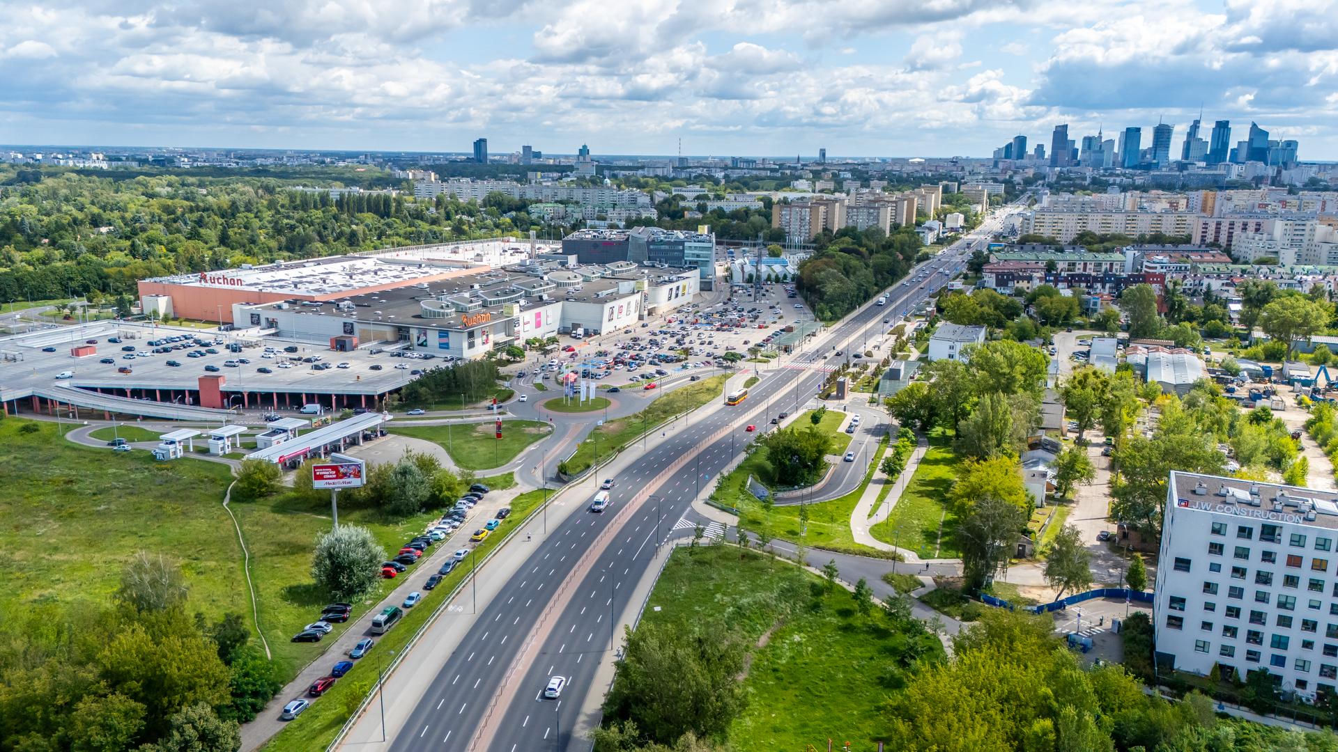 Lokalizacja planowanego przystanku kolejowego Warszawa Ulrychów