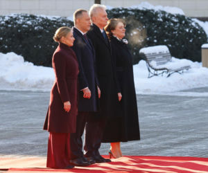 Marta Nawrocka na Litwie