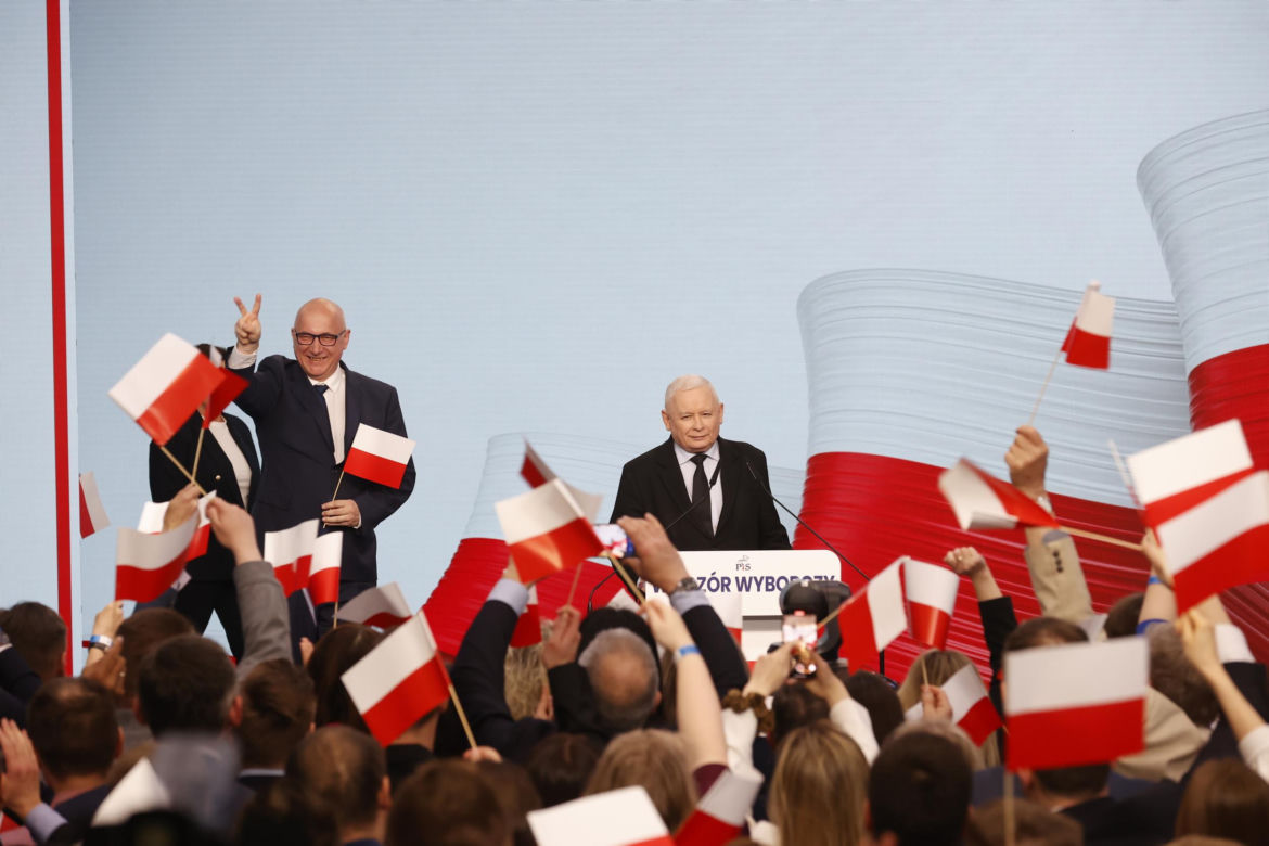 Wieczór wyborczy Prawa i Sprawiedliwości 