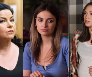 Barwy szczęścia, odc. 2535: Irena Adler (Małgorzata Krzysica), Klara (Olga Jankowska), Laura (Kim Grygierzec)
